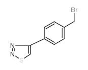 4-(4-溴苯基)-1,2,3-噻重氮 结构式