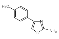 2-氨基-4-(对甲苯基)噻唑 结构式