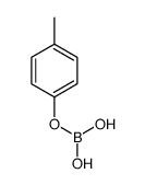 Boric acid, mono(4-methylphenyl) ester 结构式