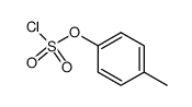 Chlorosulfuric acid, 4-methylphenyl ester 结构式