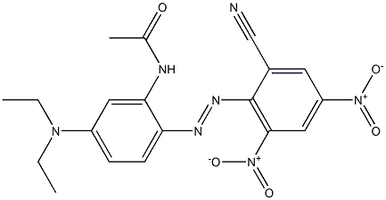 分散蓝 BGLS 结构式