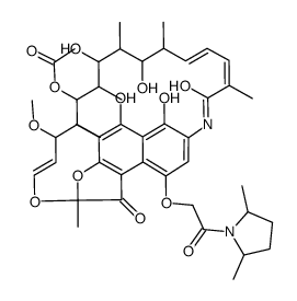利福霉素Y 结构式