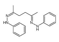 2,5-己二酮双苯腙 结构式
