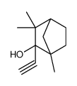 2-乙炔基-1,3,3-三甲基双环[2.2.1]庚-2-醇 结构式