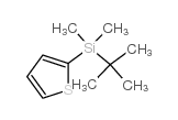 2-(叔丁基二甲基硅烷基)噻吩 结构式