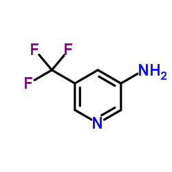 5-三氟甲基-3-氨基吡啶 结构式