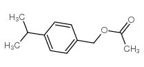 4-(1-甲基乙基)苯甲醇乙酸酯 结构式