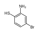 2-氨基-4-溴苯硫酚 结构式