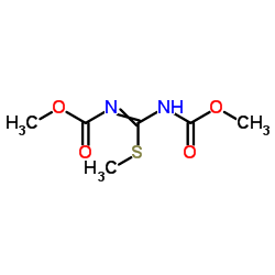 1,3-二羧甲基-2-甲基-2-硫代异脲 结构式