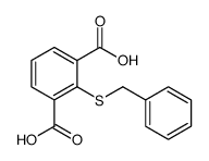 2-苄硫基-1,3-苯二甲酸 结构式