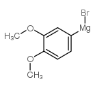 3,4-二甲氧基苯基溴化镁 结构式