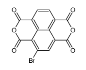 2-溴萘-1,4,5,8-四羧酸1,8:4,5-二酐 结构式