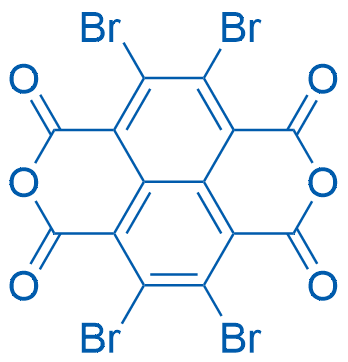 4,5,9,10-四溴异苯并吡喃并[6,5,4-def]异苯并吡喃-1,3,6,8-四酮 结构式