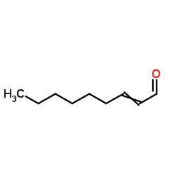2-壬烯醛 结构式