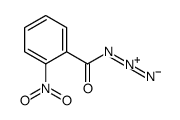 2-硝基苯甲酰叠氮 结构式