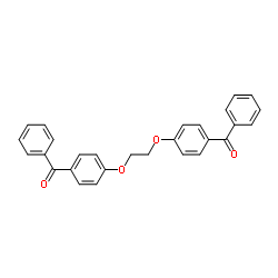 [乙烷-1,2-二基二(氧基苯-4,1-二基)]二(苯基甲酮) 结构式