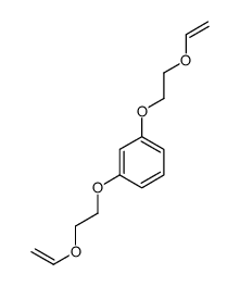 1,3-双(2-乙烯氧基乙氧基)苯 结构式