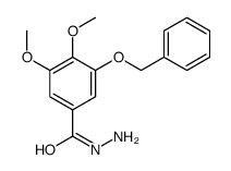 3-(benzyloxy)-4,5-dimethoxybenzohydrazide 结构式