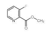 3-氟吡啶-2-羧酸甲酯 结构式