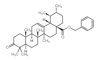熊果酸苄酯 结构式