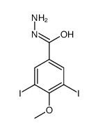 3,5-二碘-4-甲氧基苄肼 结构式