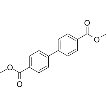 联苯-4,4-二羧酸二甲酯 结构式