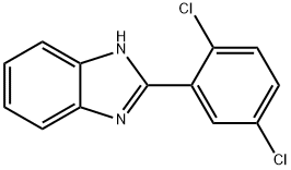 2-(2,5-二氯苯基)-苯并咪唑 结构式