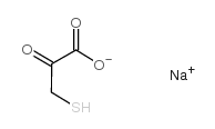 巯基丙酮酸钠 结构式