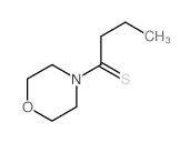 Morpholine, 4-(1-thioxobutyl)- (9CI) 结构式