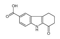 1-氧代-2,3,4,9-四氢-1H-咔唑-6-羧酸 结构式