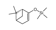 Bicyclo[3.1.1]hept-2-ene, 6,6-dimethyl-2-[(trimethylsilyl)oxy]-, (1R,5S)- 结构式