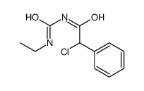 2-氯-N-[(乙基氨基)羰基]-2-苯乙酰胺 结构式