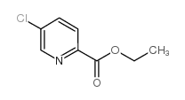5-氯吡啶-2-甲酸乙酯 结构式