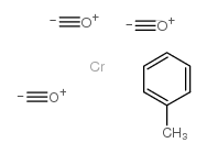(甲苯)三羰基铬 结构式