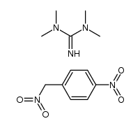 Guanidine, N,N,N',N'-tetramethyl-, compd. with 1-nitro-4-(nitromethyl)benzene (1:1) 结构式