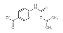 Hydroxylamine,N,N-dimethyl-O-[(p-nitrophenyl)carbamoyl]- (8CI) 结构式