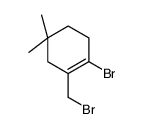 1-溴-2-(溴甲基)-4,4-二甲基-1-环己烯 结构式