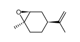 cis-(S)-4-Isopropenyl-1-methylcyclohexene 1,2-epoxide 结构式