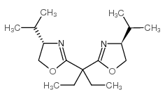 (4S,4′S)-(-)-2,2′-(3-戊烯基)双(4-异丙基噁唑啉) 结构式