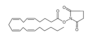 花生四烯酸 N-羟基琥珀酰亚氨基<丁二酰亚氨基>基酯 结构式