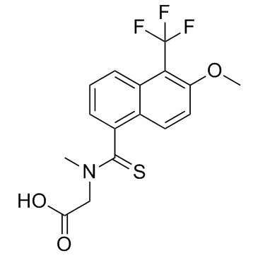 托瑞司他 结构式