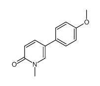 5-(4-甲氧基苯基)-1-甲基吡啶-2(1H)-酮 结构式
