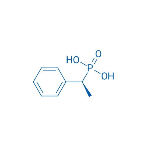 (S)-(1-苯基乙基)膦酸 结构式