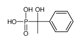 Phosphonic acid, P-(1-hydroxy-1-phenylethyl)- 结构式
