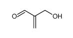 2-(羟甲基)丙-2-烯醛 结构式