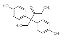 己雌酚酮 结构式