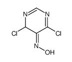 4,6-DICHLORO-5-HYDROXYIMINOPYRIMIDINE 结构式