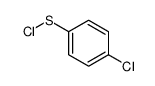 4-氯苯次磺酰氯 结构式
