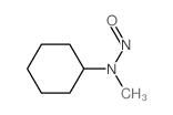 N-甲基-N-亚硝基环己胺 结构式