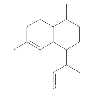 (11R)-dihydroartemisinic aldehyde 结构式